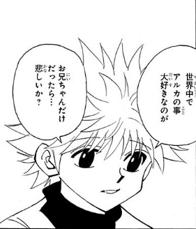 【ハンターハンター】アルカ、もしも、世界中でアルカの事大好きなのがお兄ちゃんだけだったら・・・悲しいか?|名言パンチ